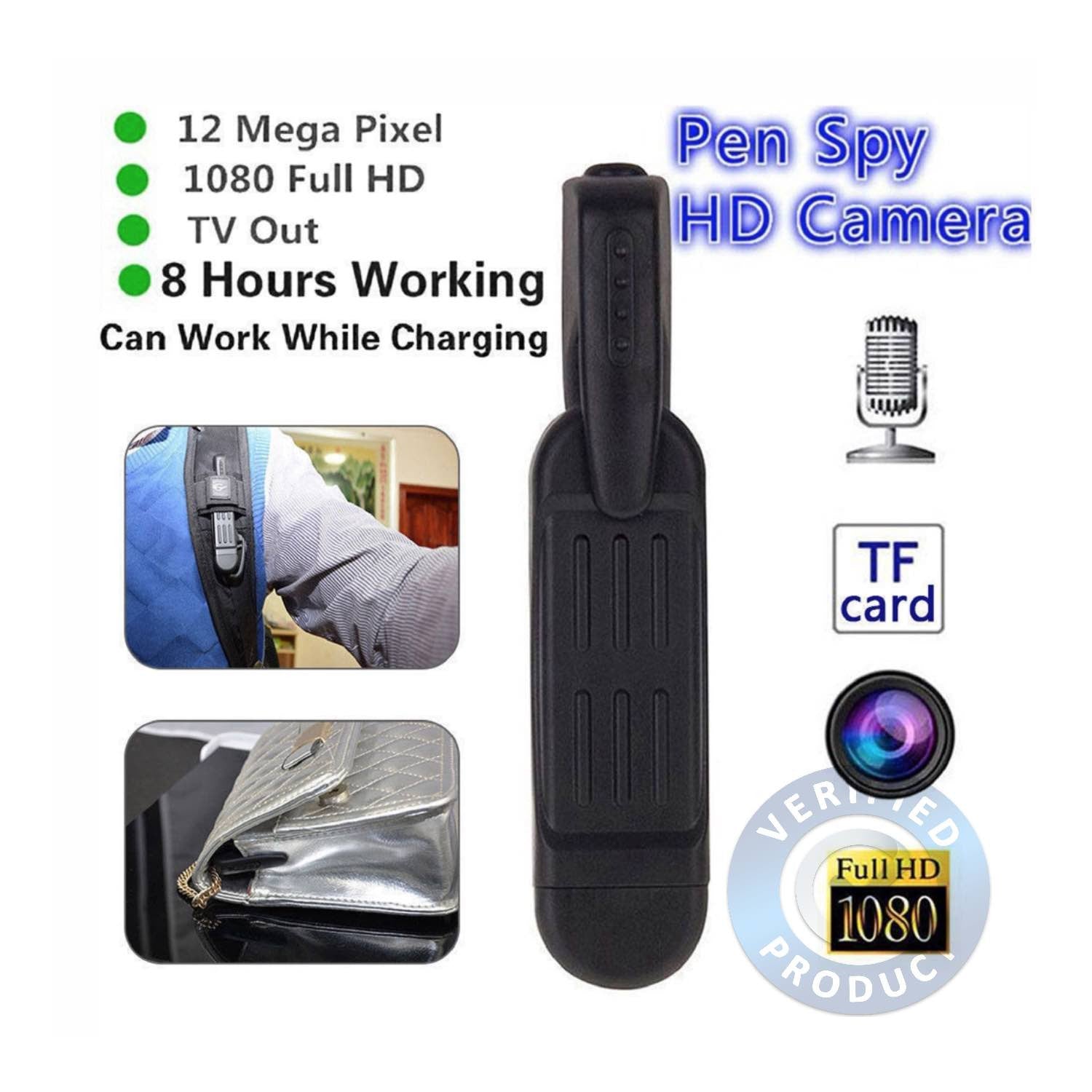Wearable 4k Pen Camera with Mini DVR Wearable 4k Pen Camera with Mini DVR